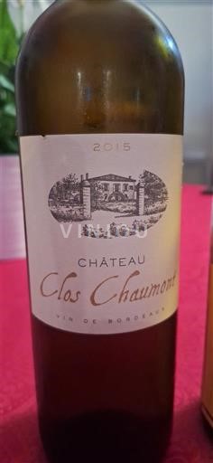 Bordeaux Château Clos Chaumont 2015