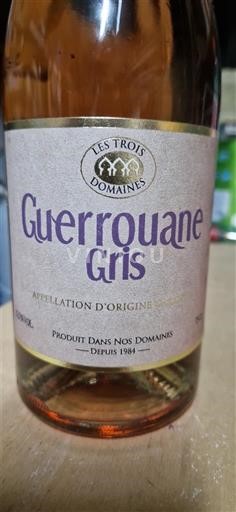 Zuidwest-Frankrijk Côtes de Gascogne Domaine Les Trois Domaines Guerrouane Gris Niet-geïntegreerd