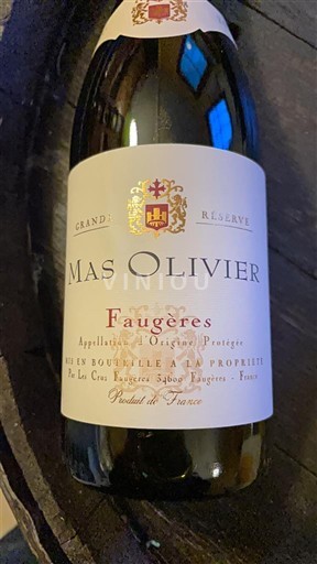 Langvedok Faugères Mas Olivier Grand Réserve 2022