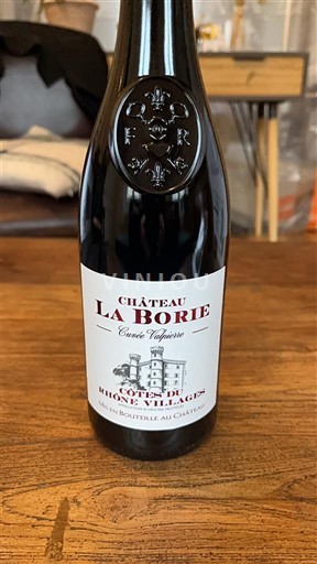 Rhônen laakso Côtes-du-rhône-villages Château La Borie Valpierre 2024