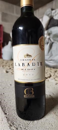 Bordeaux Médoc Château Labadie 2012