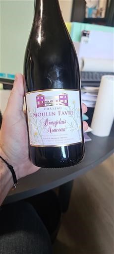 Beaujolais Beaujolais Nouveau Château Moulin Favre 2025
