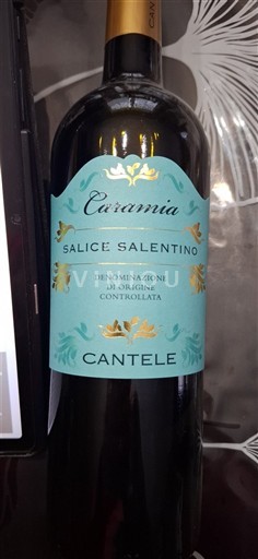 Apulija Salice Salentino Cantele Cuvamia 2022