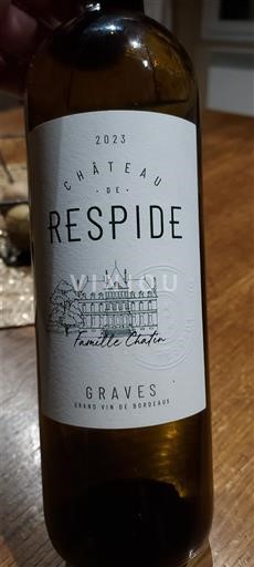Bordeaux Graves Château Respide 2023