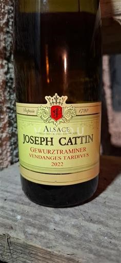 Alsace Vendanges Tardives Joseph Cattin Gewurztraminer Vendanges Tardives 2022
