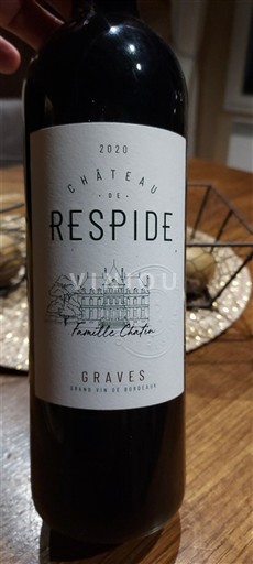 Bordeaux Graves Château Respide 2020