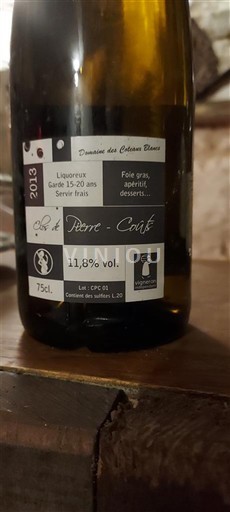 Loirevallei Coteaux du Layon Domaine S Coteaux Blancs Le Pierre Cointé 2013