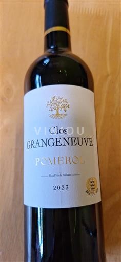 Bordeaux Pomerol Clos Grangeneuve 2023