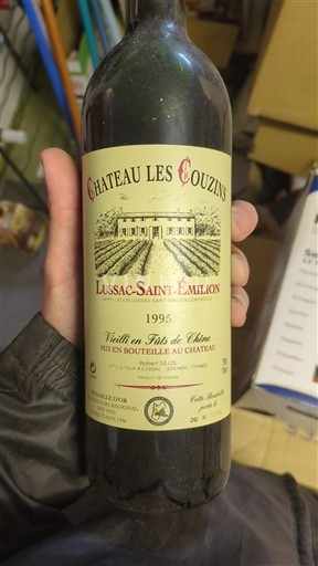 Bordeaux Lussac-saint-émilion Château Les Couzins 1995