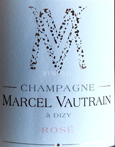Spumanti Rosé brut Brut Rosé Premier Cru Marcel Vautrain Non millésimé Francia Champagne AOC