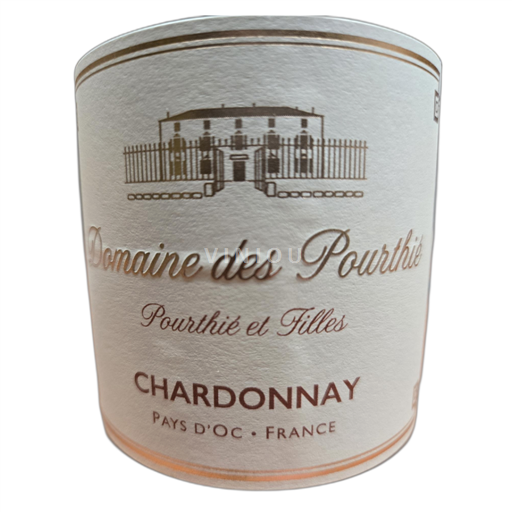 Languedoc-Roussillon Pays d'Oc Domaine des Pourthié Chardonnay 2022
