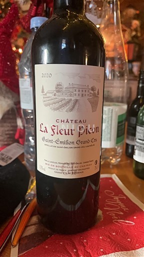 Bordéus Saint-Émilion Grand Cru Grand Cru Château La Fleur Picon 2020