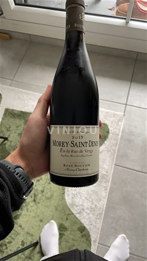 Burgundy Morey-Saint-Denis Premier Cru René Bouvier En la Rue de Vergy 2019