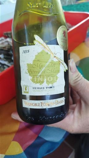 Loire-dalen Muscadet-Sèvre-et-Maine Vignoble Poiron Dabin Vieilles Vignes Sur Lie 2015