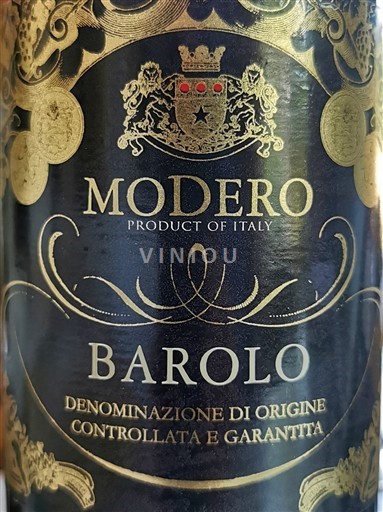 Piemonte Barolo Modero 2018
