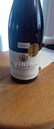 Bourgondië Savigny-lès-Beaune Premier Cru Domaine Martin-Dufour Haut Marconnets 2020