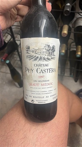 Bordeaux Haut-Médoc Château Puy Castera 1997