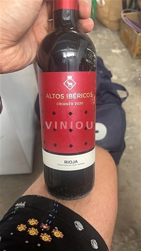 La Rioja rioja Altos Ibéricos Crianza 2020