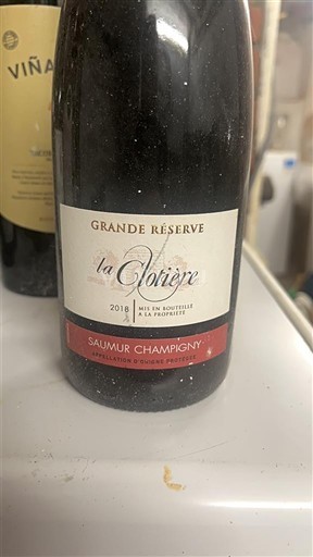 Víno Rouge sec Grande Réserve La Clotière 2018 Francie Údolí Loiry Saumur-Champigny AOC