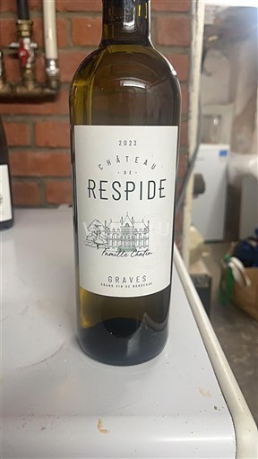 Bordeaux Graves Château Respide 2023