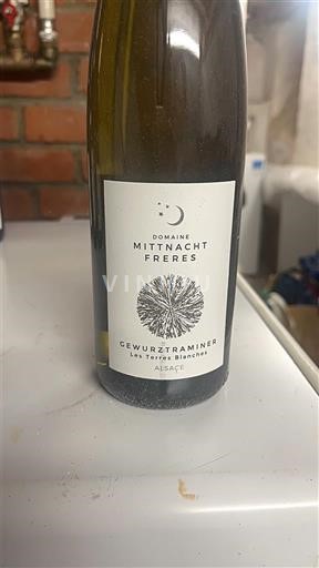 Rượu vang Blanc moelleux Les Terres Blanches Domaine Mittnacht Frères 2019 Pháp Alsace Không được chỉ định AOC