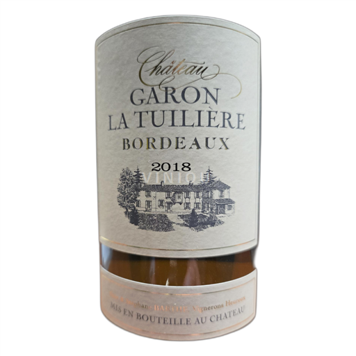 Bordeaux Entre-deux-Mers Château Garon La Tuilière 2018