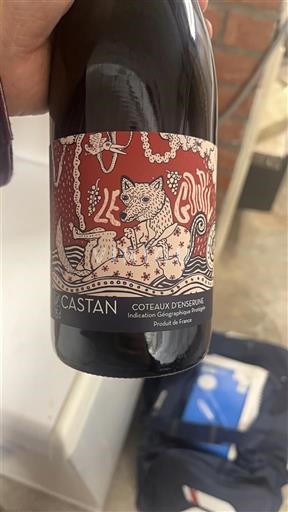Languedoc-Roussillon Coteaux d'Ensérune Domaine Castan Le Goupil 2023