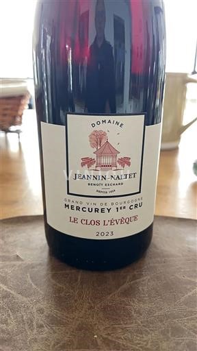 Burgundsko Mercurey Premier Cru Domaine Jeannin-Naltet Le Clos L'Evêque 2023