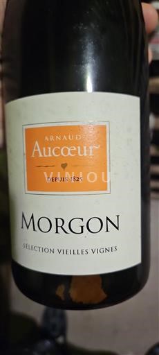 Beaujolais Morgon Arnaud Aucoeur Sélection Vieilles Vignes Neleten.