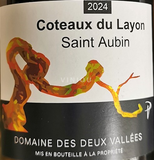 Loire Valley Coteaux du Layon Domaine S Deux Vallées Saint Aubin 2024