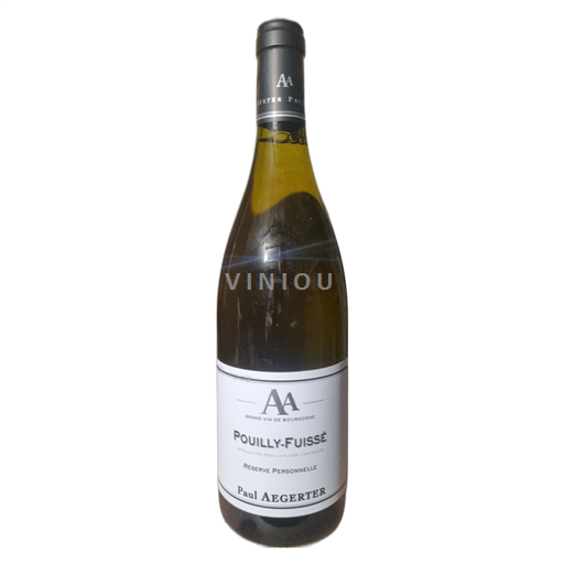 Burgundy Pouilly-Fuissé Paul Aegerter Réserve Personnelle 2021