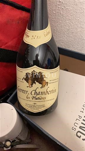 Burgundi Gevrey-Chambertin Domaine René Leclerc Les Platières 2018