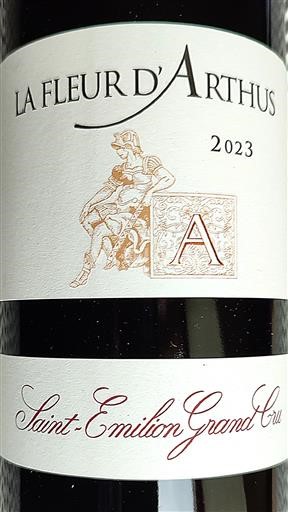 Bordeaux Saint-Émilion Grand Cru Château La Fleur d'Arthus 2023
