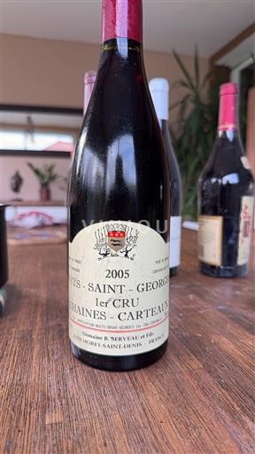 Burgund Nuits-Saint-Georges Premier Cru Domaine R. Serveau et Fils Chaînes-Carteaux 2005