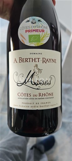 Wines Rouge sec Arzès A Berthet-Rayne Non millésimé France Rhône Valley Côtes du Rhône AOC