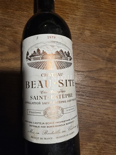 Bordeaux Saint-Estèphe Cru Bourgeois Château Beau-Site 1979