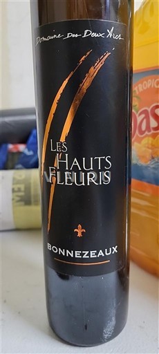 Thung lũng sông Loire Bonnezeaux Domaine S Deux Arcs Les Hauts Fleuris 2011