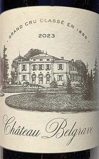 Bordéus Haut-Médoc Château Belgrave 5ème Grand Cru Classé 2023