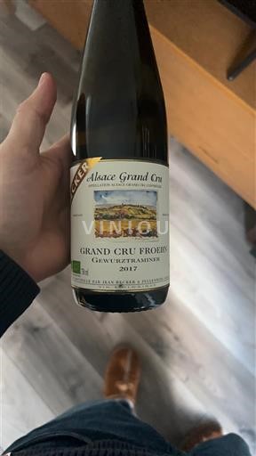 Alsacia No especificado Grand Cru Becker 2017