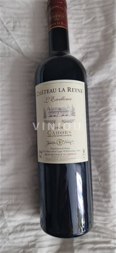 Sud-Vest Cahors Château La Reyne L’Excellence 2020