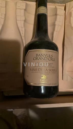 Roussillon Banyuls Grand Cru Domaine Tambour Mas de la Serra 1991