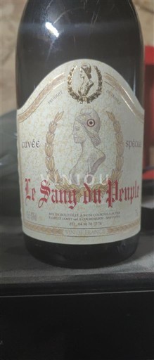 Languedoc Ospecificerad Le Sang du Peuple Icke årgångsbetecknad