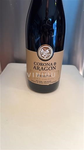 Aragonia Cariñena Corona de Aragón Reserva 2019