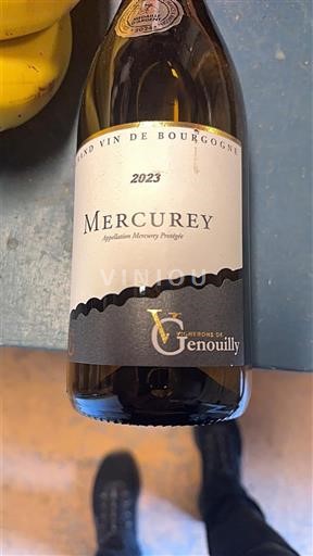 Burgundi Mercurey Vignerons de Genouilly 2023