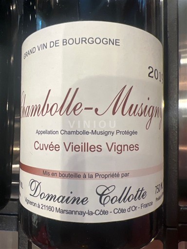 Burgundsko Chambolle-Musigny Domaine Collotte 2013