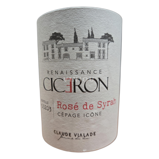 Languedoc e Roussillon Pays d'oc Ciceron vialade Renaissance syrah 2023