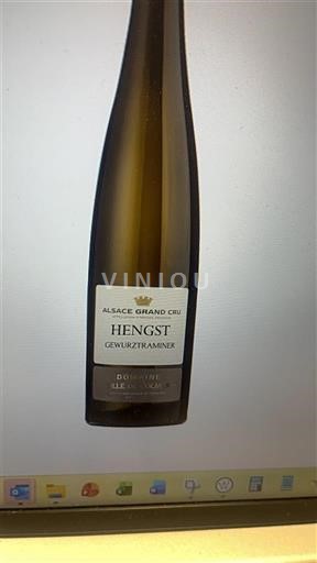 Alsace Gewurztraminer Grand Cru Domaine Viticole de la Ville de Colmar Grand Cru Hengst 2020