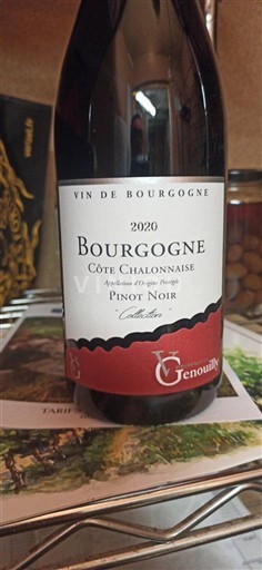 Borgogna Borgogna-Costa-Chalonnais Genouilly Pinot Noir Castille 2020