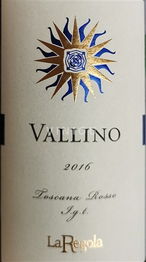 Tuscany Podere La Regola Vallino 2016