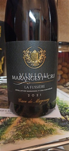 Bourgogne Maranges Premier Cru Cave de Mazenay La Fussière 2021